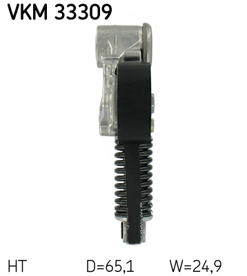 Натяжитель ремня, клиновой зубча - VKM 33309 SKF